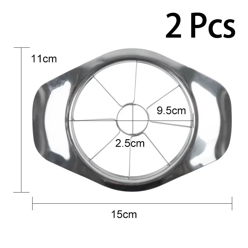 Kitchen Gadgets Stainless Steel Comfort Handle Divider Apple Cutter Vegetable Fruit Tools Fruit Cutter