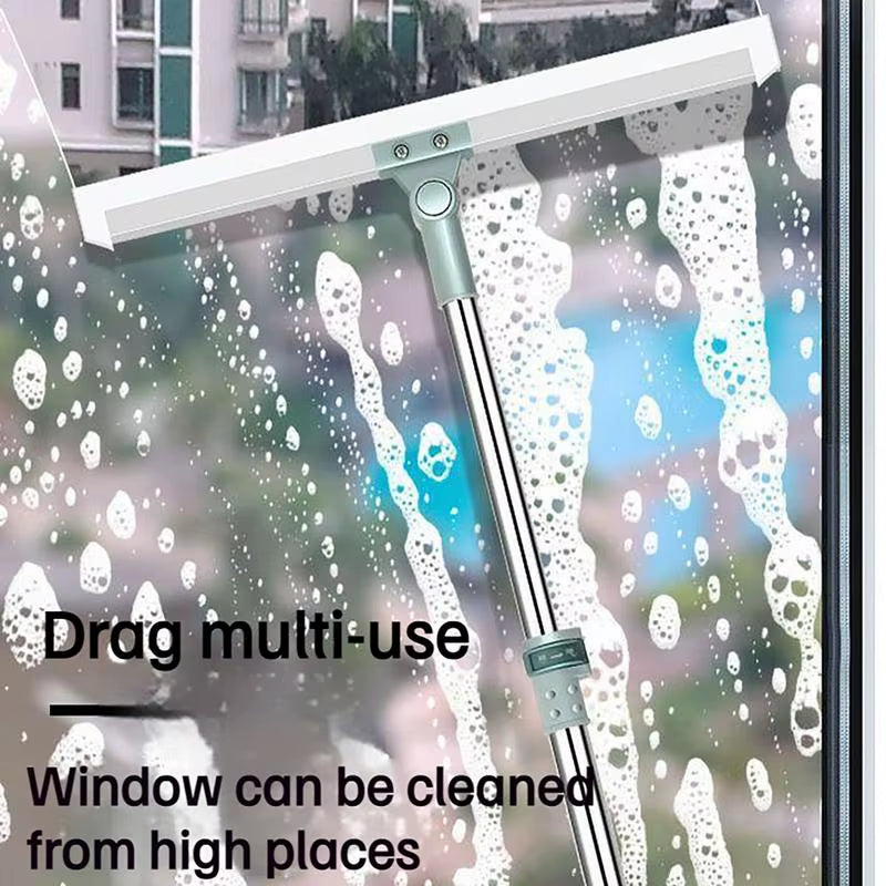 FlexSweep™ Silicone Scraper Broom – Deep Clean Made Effortless