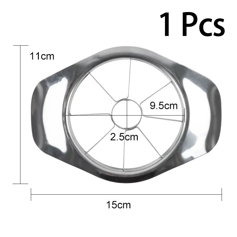 Kitchen Gadgets Stainless Steel Comfort Handle Divider Apple Cutter Vegetable Fruit Tools Fruit Cutter