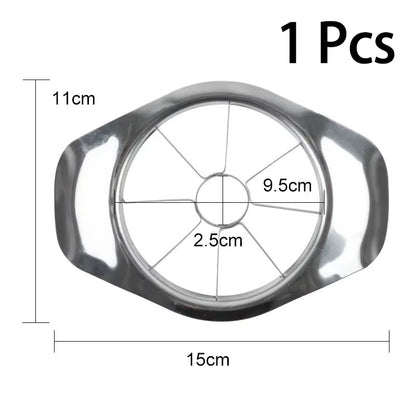 Kitchen Gadgets Stainless Steel Comfort Handle Divider Apple Cutter Vegetable Fruit Tools Fruit Cutter