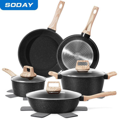 Granite Induction Cookware Set